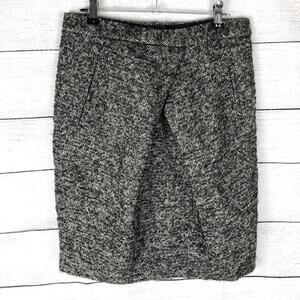 Martin + Osa | Wool Mohair Blend Pencil Skirt